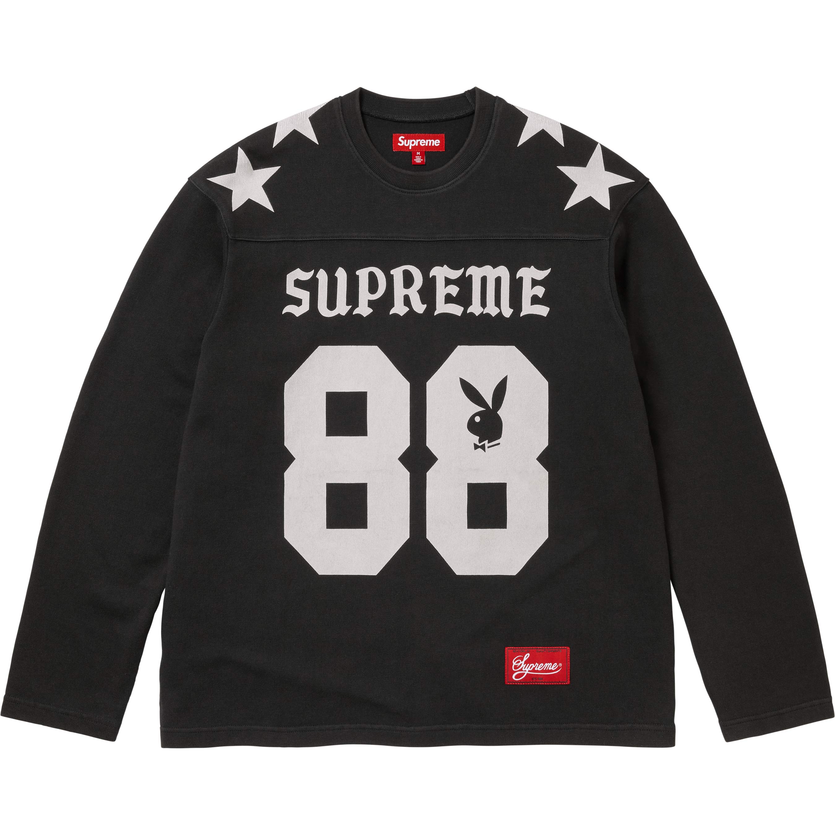 Supreme®/Playboy® L/S Football Top view 7